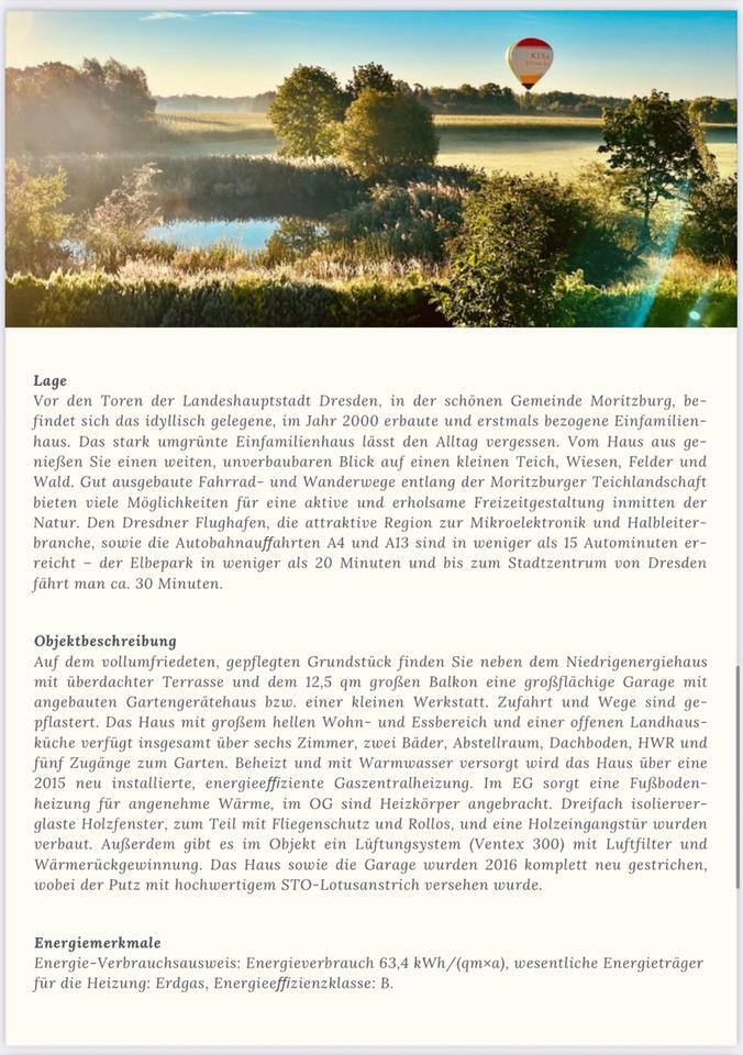 *Von privat* Ruhiges Einfamilienhaus m. schönem Ausblick & Garten