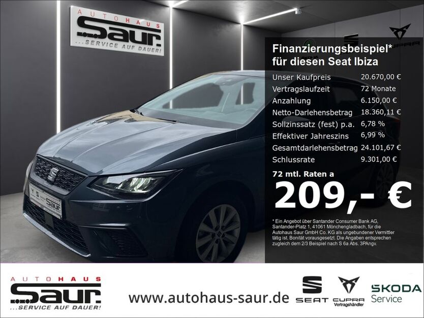 Seat Ibiza 15.360 km 20.380 € Ulm 89077