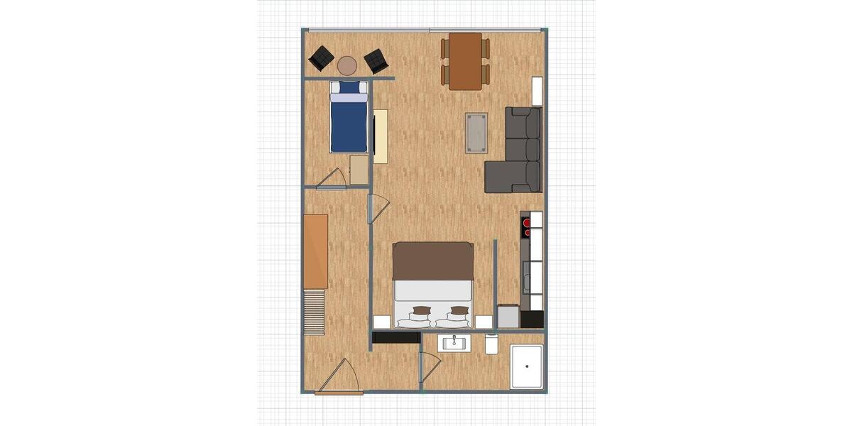 Etagenwohnung Cuxhaven Duhnen - 2 Zimmer, 54 m&sup2;, 294.000&euro; | Angebot:27109282