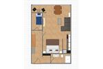 Etagenwohnung Cuxhaven Duhnen - 2 Zimmer, 54 m&sup2;, 294.000&euro; | Angebot:27109282