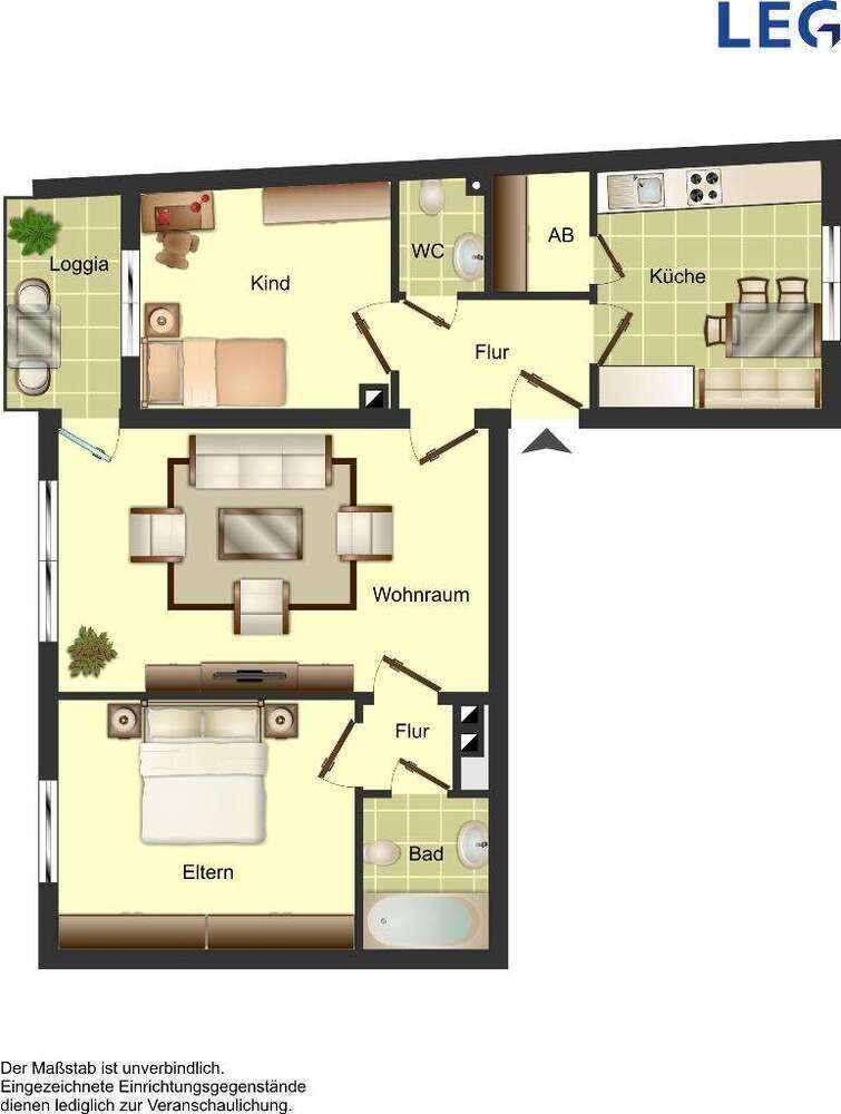 Wohnung zum Mieten in Solingen 719 € 74 m²