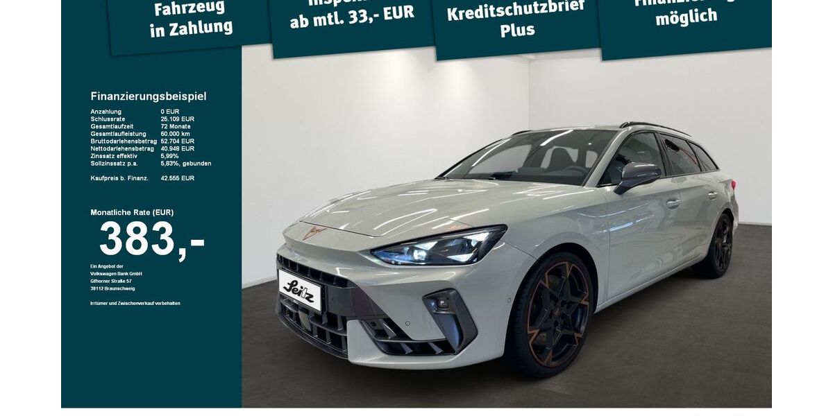 Cupra Leon 11.105 km 40.490 &euro; Kaufbeuren 87600