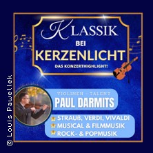 Klassik bei Kerzenlicht - Strauß, Vivaldi, Verdi, Film & Musicalmusik, Rock & Pop 15.11.2025 St.Georgii-Kirche