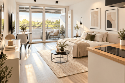 Wohnung München Schwabing-Freimann - 1 Zimmer, 32 m&sup2;, 359.900&euro; | Angebot:27732132