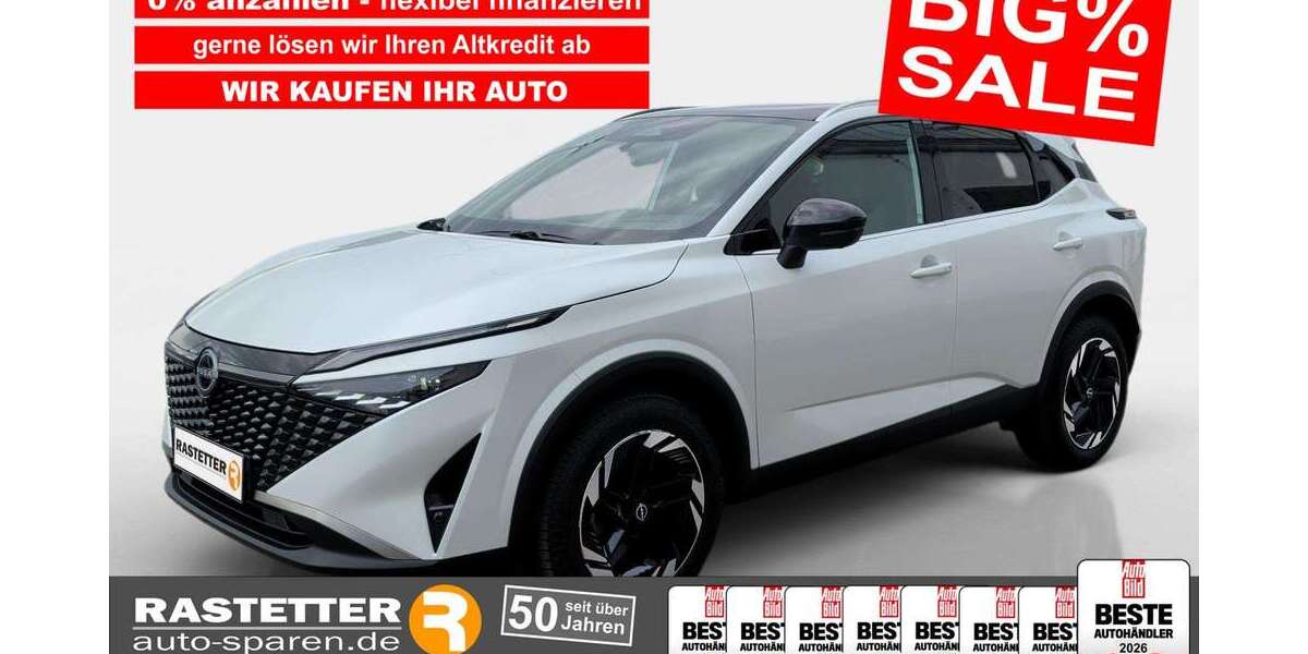 Nissan Qashqai 12.152 km 25.980 &euro; Rheinstetten/Mörsch bei Karlsruhe 76287
