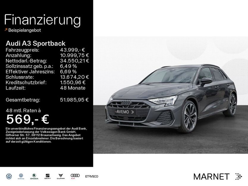 Audi A3 5.999 km 43.999 € Königstein/Ts. 61462