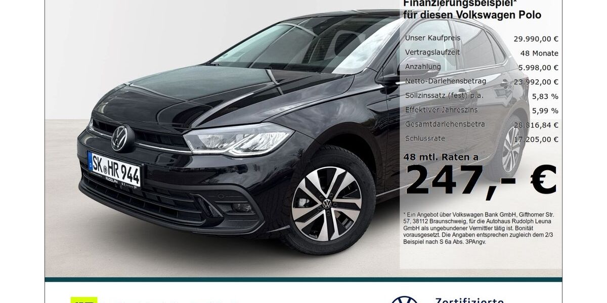 VW Polo 6.000 km 29.990 &euro; Leuna 06237
