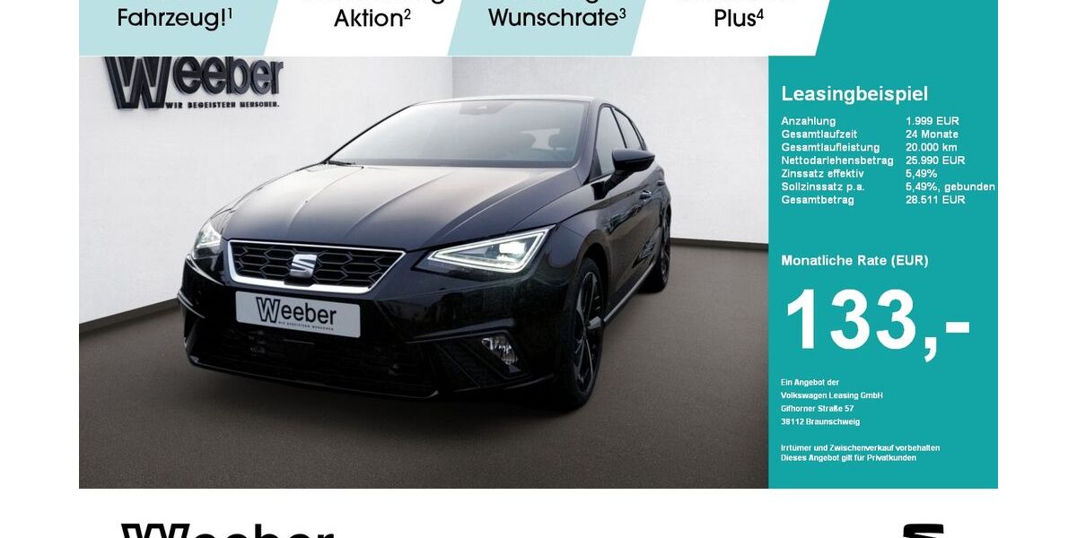 Seat Ibiza 1.100 km 23.590 &euro; Herrenberg 71083