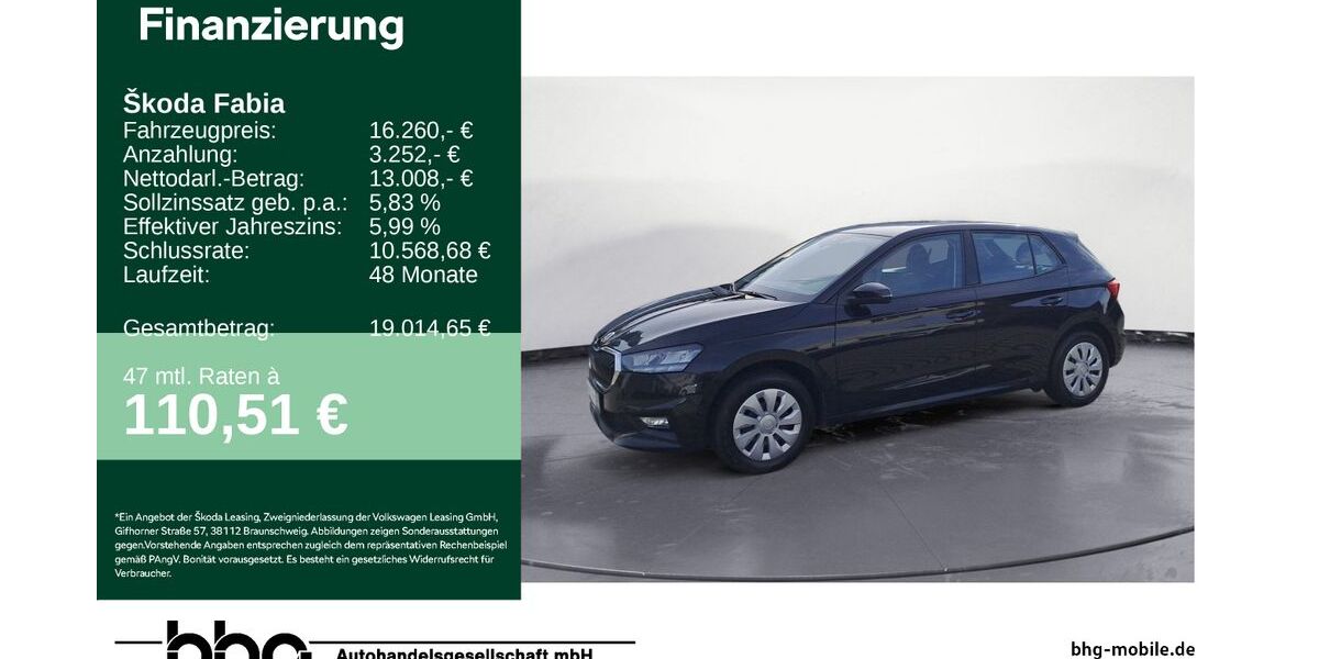 Skoda Fabia 23.756 km 16.260 &euro; Ettlingen 76275