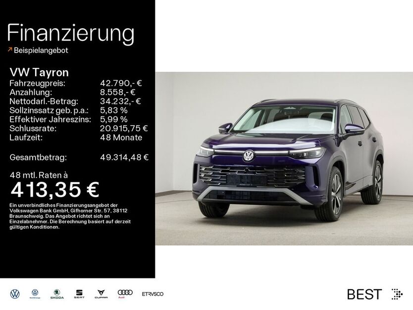 VW Tayron 2.900 km 42.790 € Mühlheim 63165