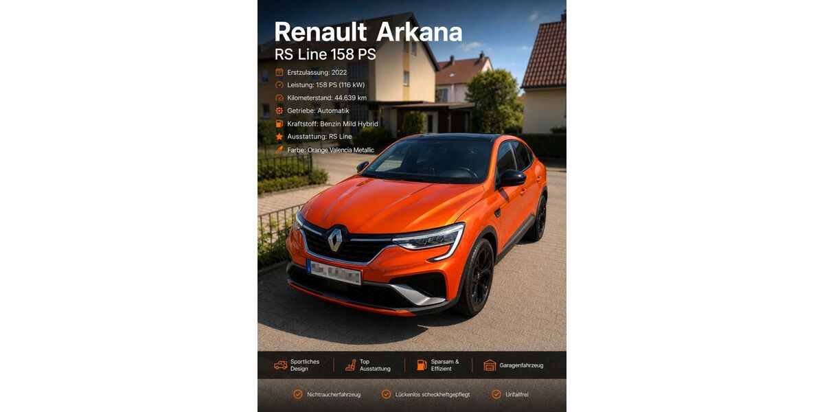 Renault Arkana 44.460 km 22.200 &euro; Lauingen 89415