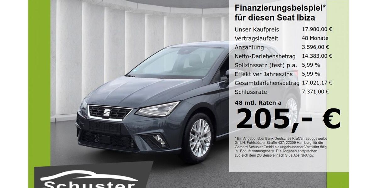 Seat Ibiza 16.109 km 17.979 &euro; Ruhstorf 94099