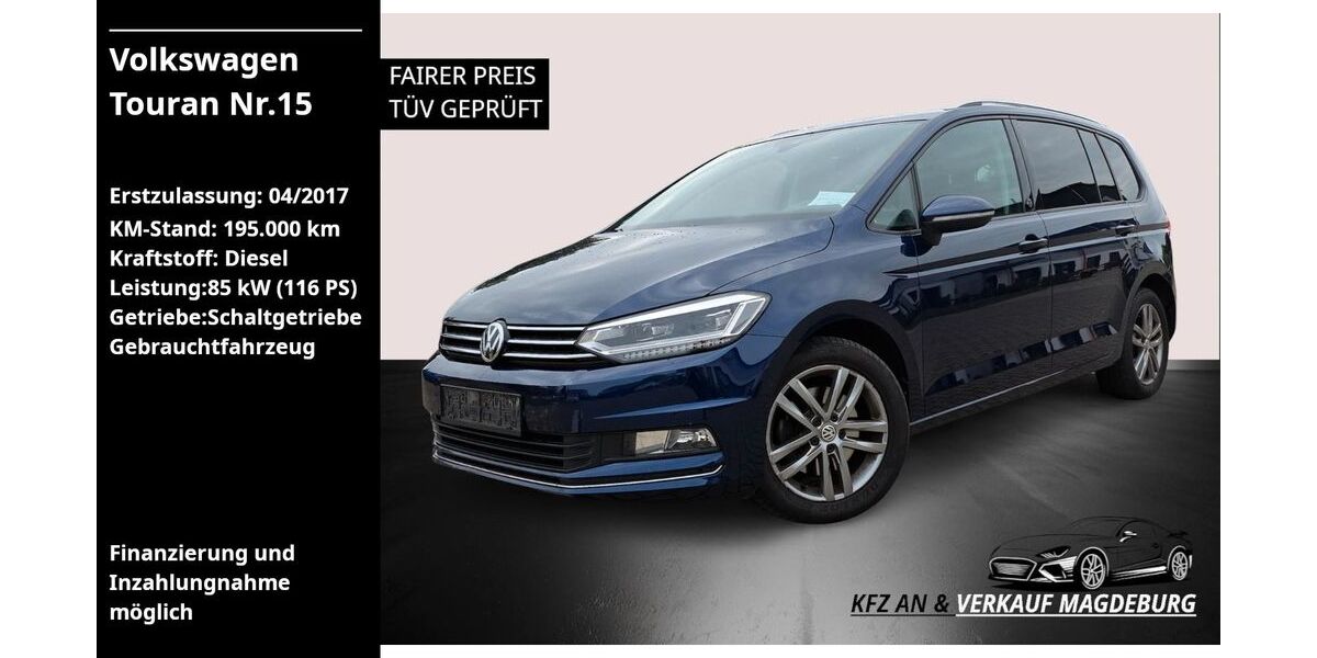VW Touran 195.000 km 10.990 &euro; Magdeburg 39118
