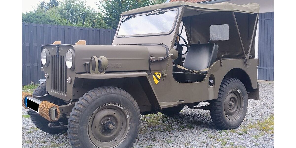 Jeep Willys 33.500 km 17.900 &euro; Bodenkirchen 84155