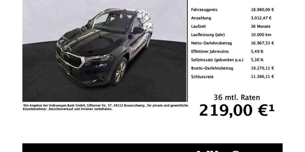 Skoda Karoq 78.361 km 18.980 &euro; Trier 54292