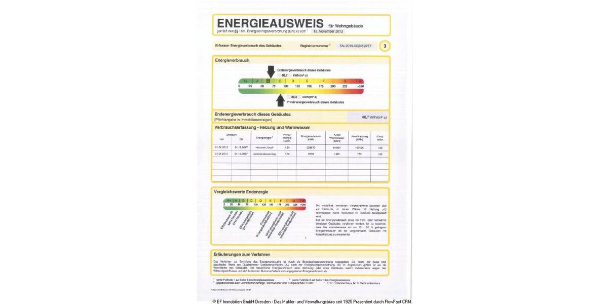 Zimmer Dresden Radeberger Vorstadt - 2 Zimmer, 72 m&sup2;, 795&euro; | Angebot:25983363