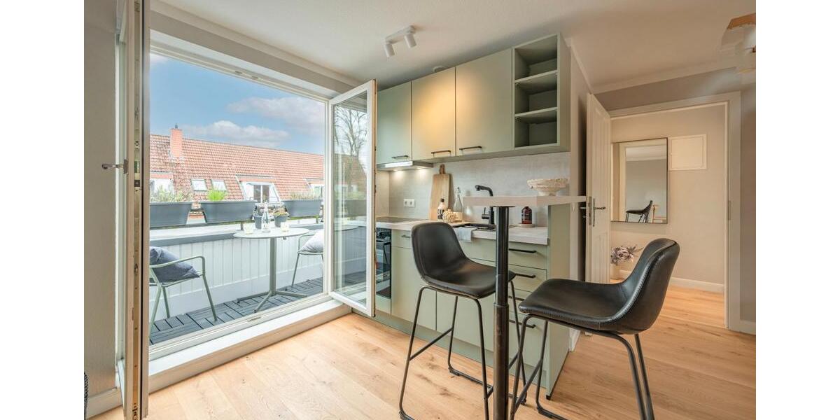 Dachgeschoßwohnung Hamburg Alsterdorf - 2 Zimmer, 56 m&sup2;, 365.000&euro; | Angebot:27147275