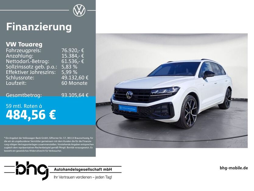 VW Touareg 10.977 km 76.920 € Rottweil 78628