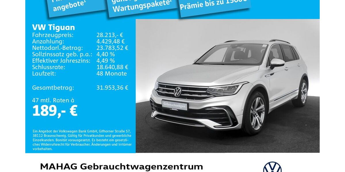 VW Tiguan 77.476 km 27.914 &euro; München 80935