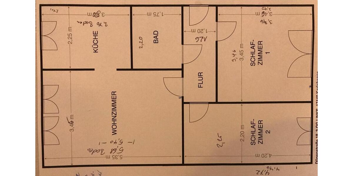 Dachgeschoßwohnung Karlshagen - 3 Zimmer, 60 m&sup2;, 798&euro; | Angebot:26411472