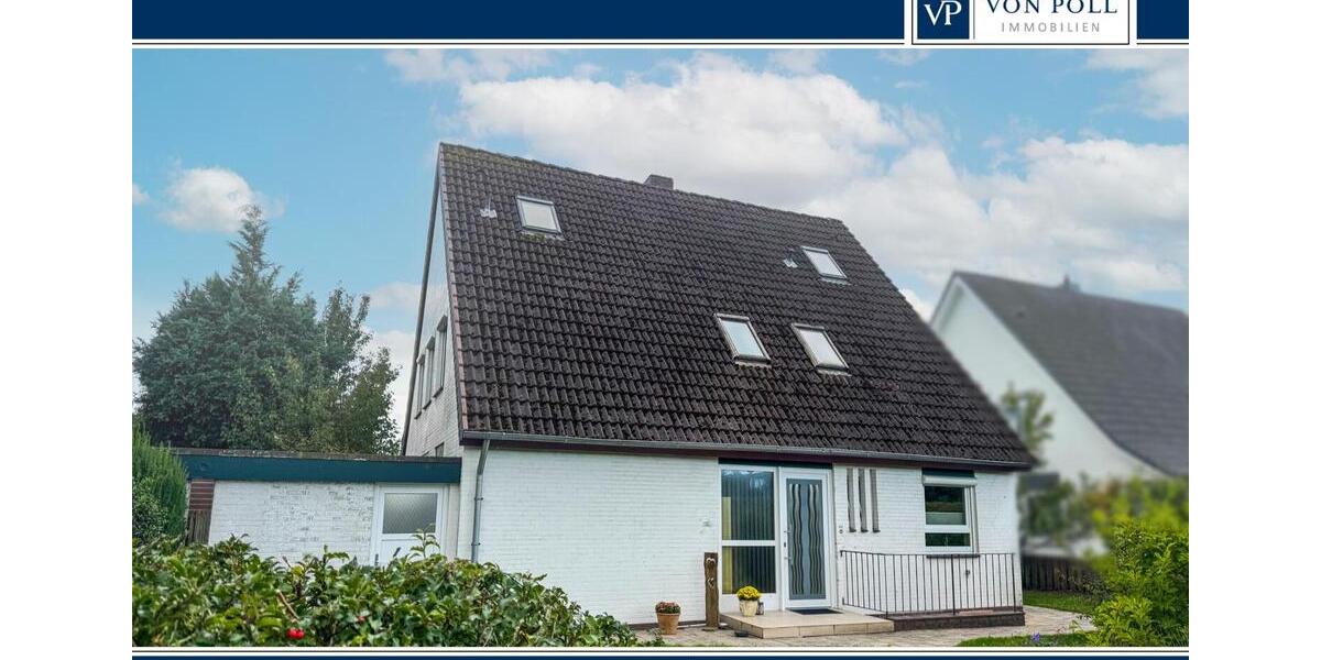 Erdgeschosswohnung in ruhigem Zweifamilienhaus mit überdachter Terrasse & Carport 4 zimmer