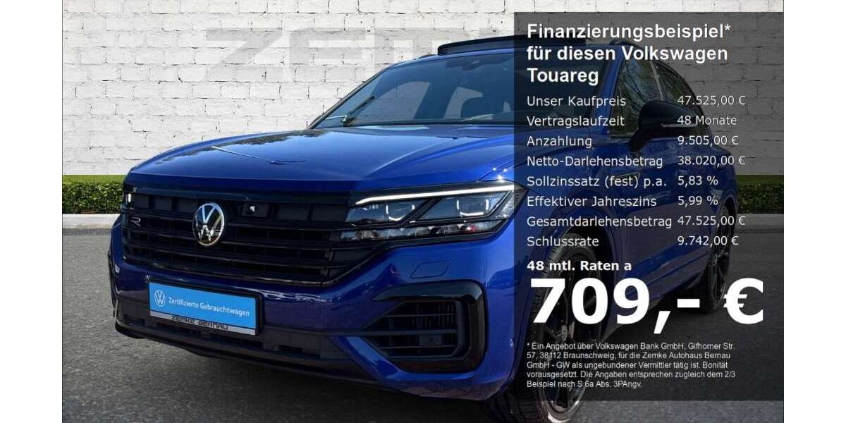 VW Touareg 84.937 km 47.525 &euro; Bernau 16321