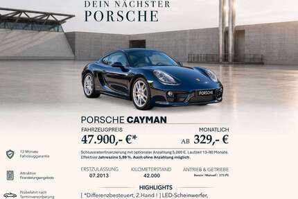 Porsche Cayman 41.900 km 47.900 &euro; Ebersbach an der Fils 73061
