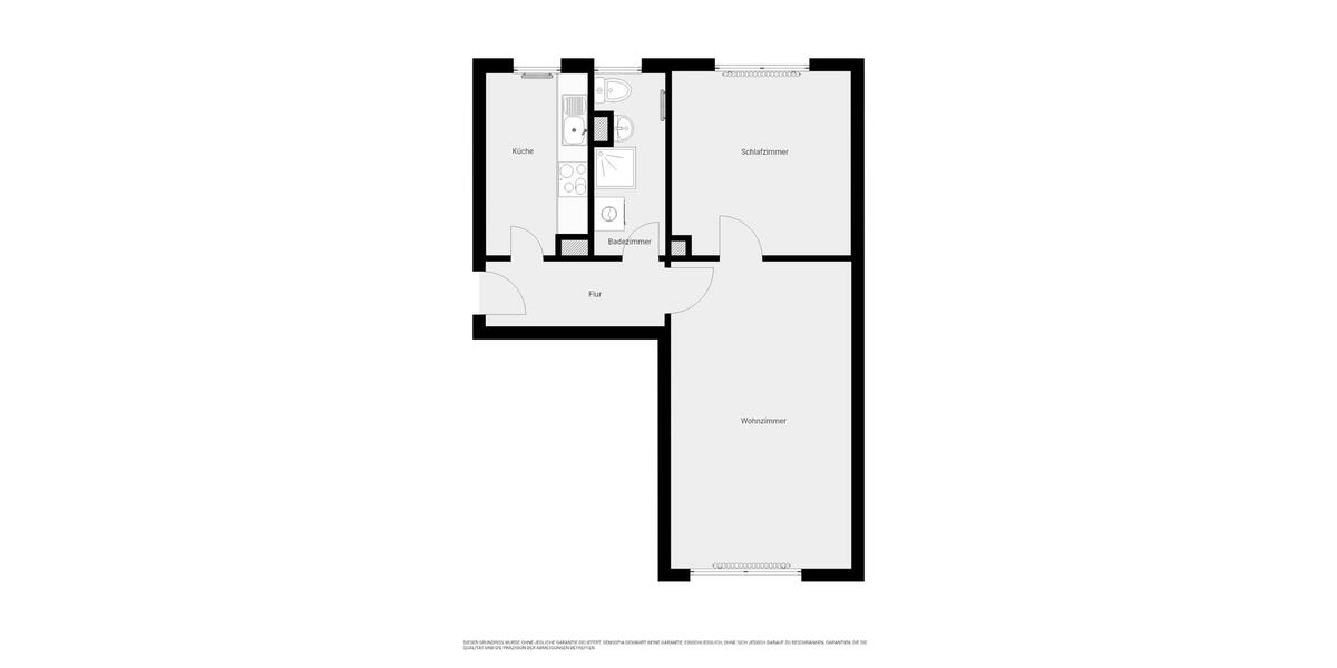 Etagenwohnung Osterwieck - 2 Zimmer, 45 m&sup2;, 180&euro; | Angebot:26342535