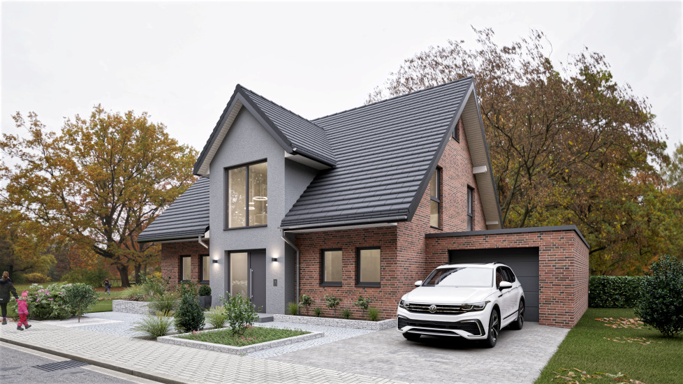 Exzellente Lage in Nottuln: Grundstück mit niveauvollem Neubau 4 zimmer