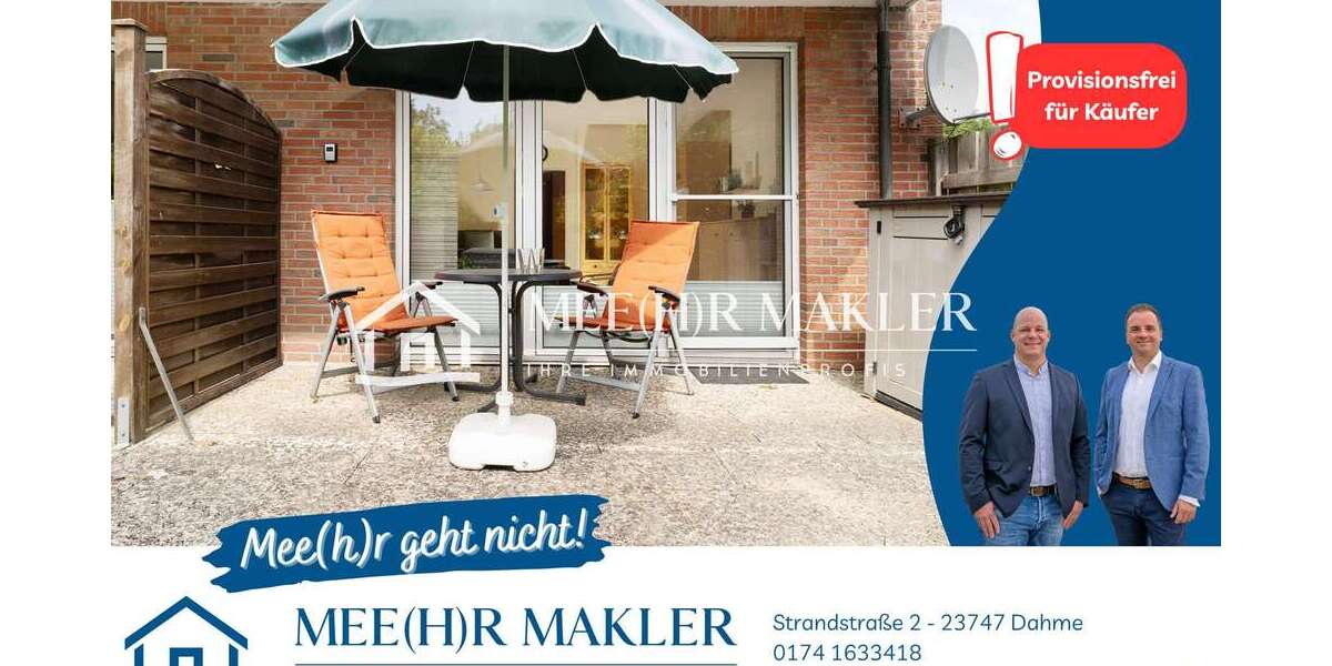 Etagenwohnung Dahme - 2 Zimmer, 42 m&sup2;, 195.000&euro; | Angebot:27072421