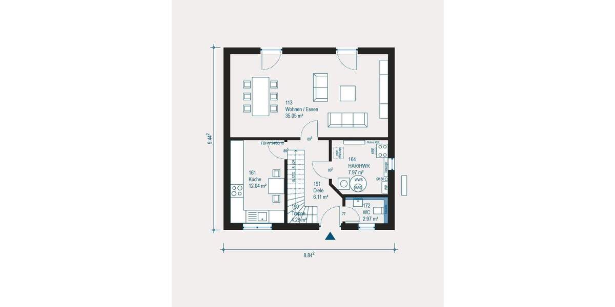 Einfamilienhaus Crimmiitschau Crimmitschau - 4 Zimmer, 133 m&sup2;, 232.199&euro; | Angebot:25696118