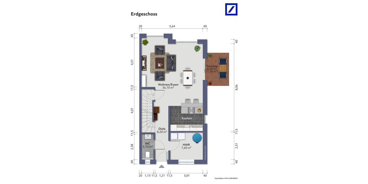 Doppelhaushälfte Verl - 6 Zimmer, 144 m&sup2;, 499.900&euro; | Angebot:25037807