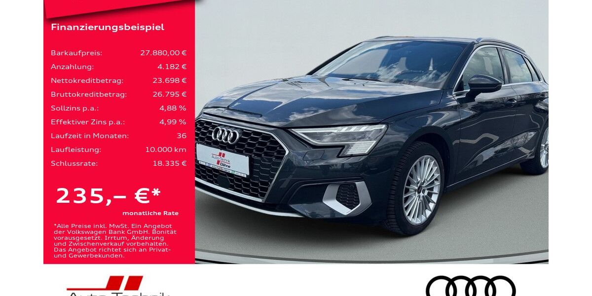Audi A3 45.367 km 27.880 &euro; Brandenburg 14772