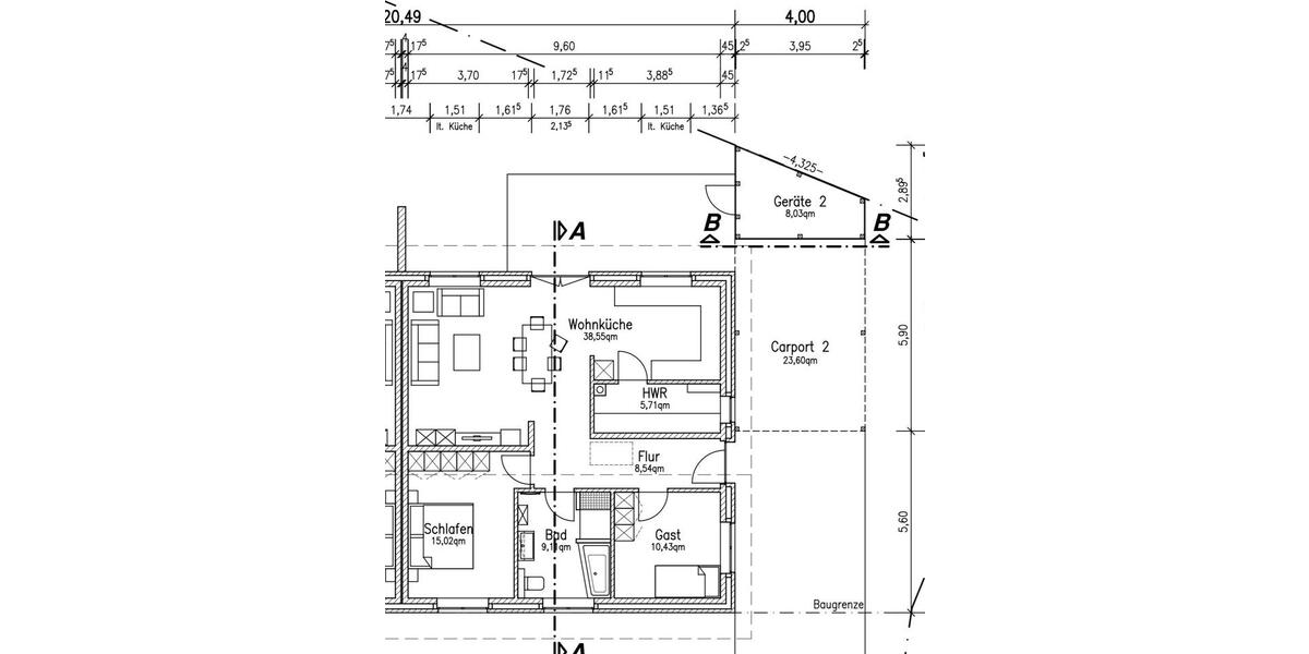 Doppelhaushälfte Quakenbrück - 3 Zimmer, 94 m&sup2;, 269.000&euro; | Angebot:27126839