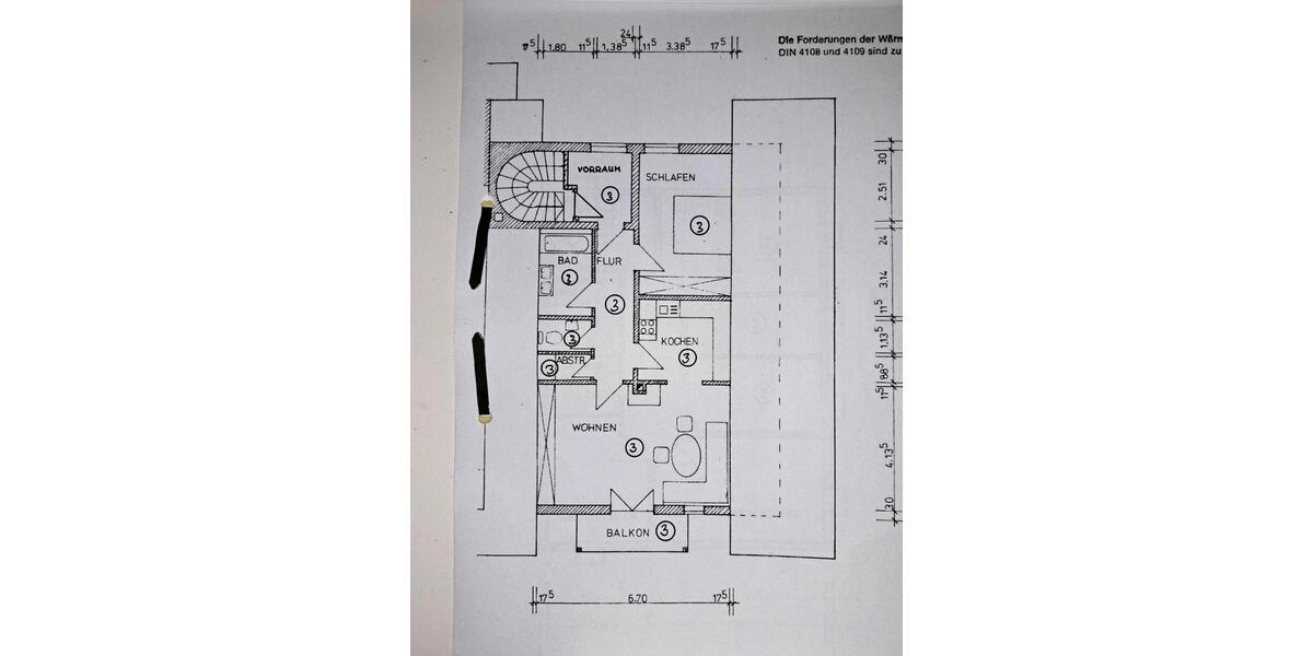Dachgeschoßwohnung Trostberg - 2 Zimmer, 77 m&sup2;, 750&euro; | Angebot:26129661