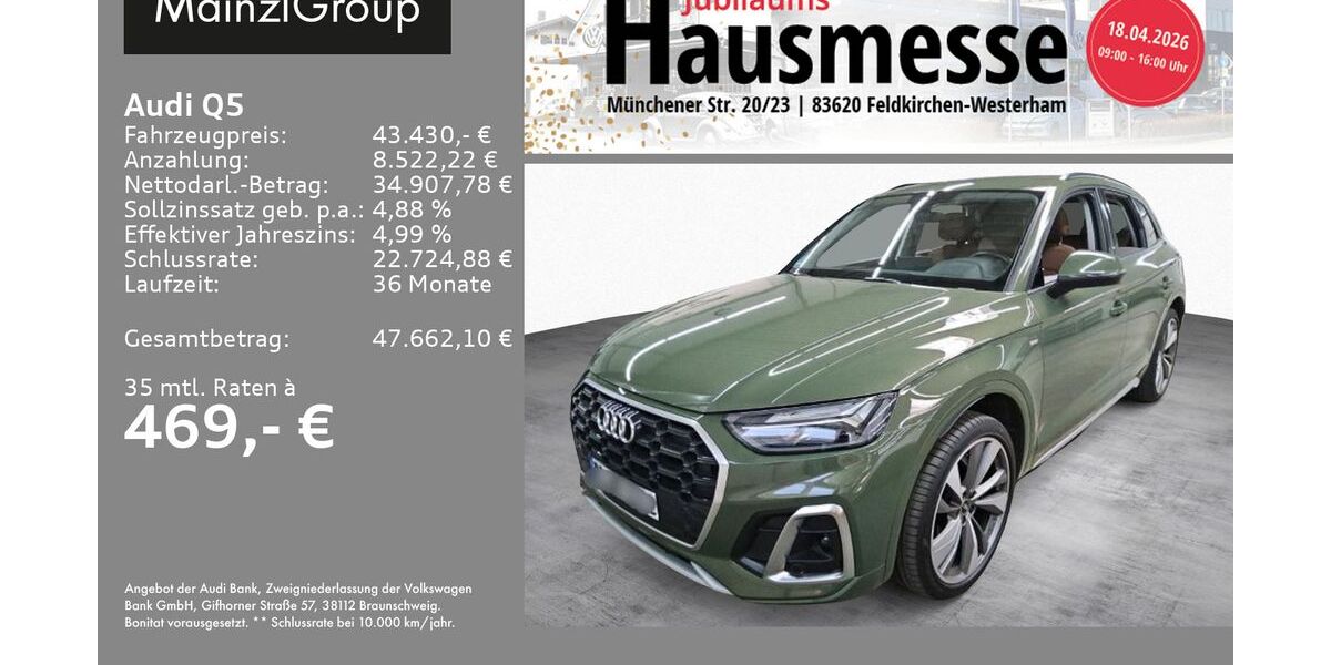 Audi Q5 39.200 km 43.430 &euro; Feldkirchen/Westerham 83620