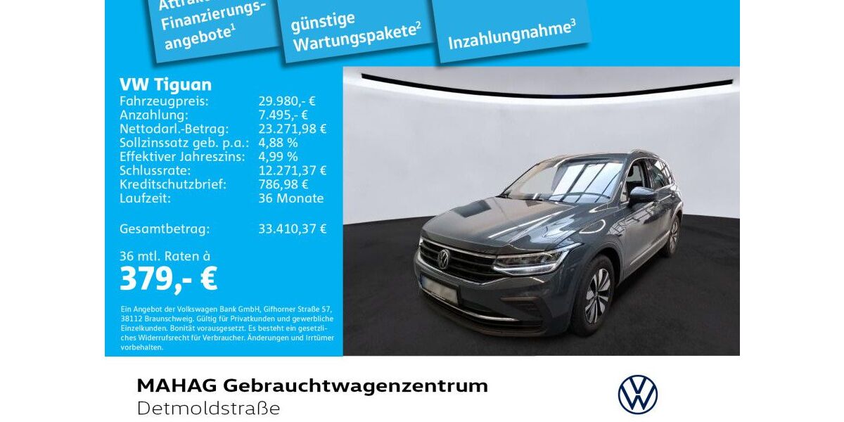 VW Tiguan 57.694 km 29.980 &euro; München 80935