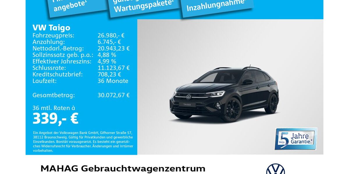 VW Taigo 16.899 km 26.980 &euro; München 80935