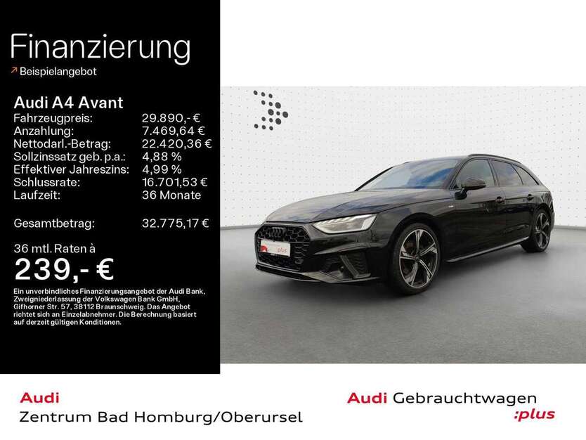 Audi A4 47.520 km 29.890 € Oberursel 61440