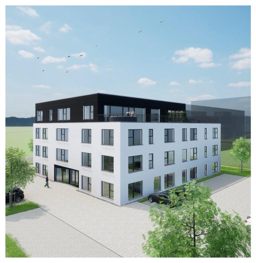 Neubau Gewerbeimmobilie zimmer