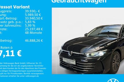 VW Passat Variant 1.505 km 39.230 &euro; Stuttgart-Feuerbach 70469