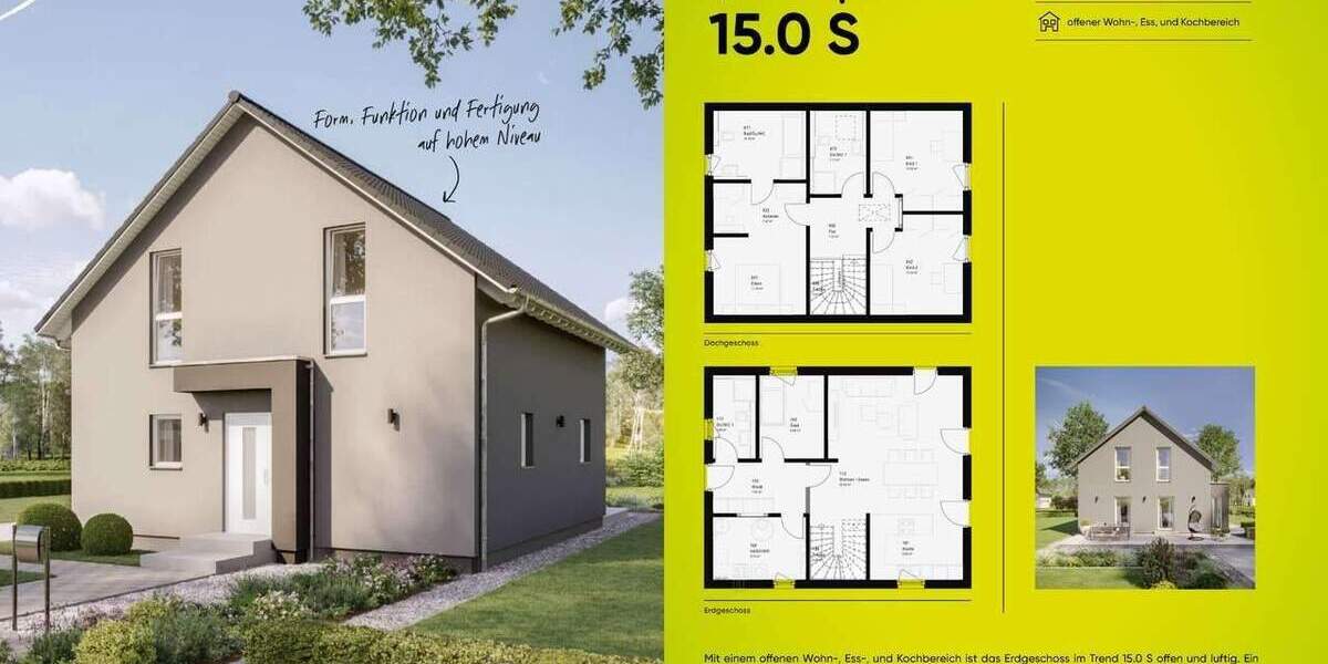 Einfamilienhaus Roetgen - 3 Zimmer, 97 m&sup2;, 339.999&euro; | Angebot:24843284