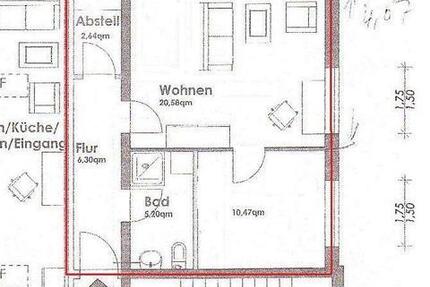 Wohnung Röbel/Müritz Müritz - 2 Zimmer, 49 m&sup2;, 400&euro; | Angebot:26185248