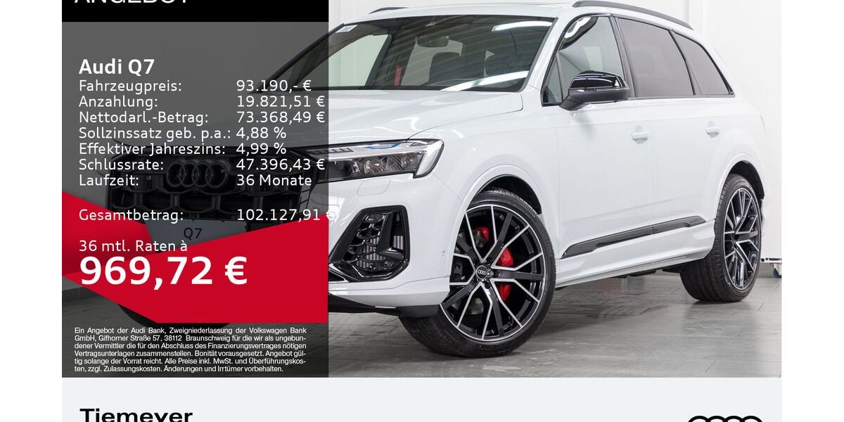 Audi Q7 9.999 km 93.190 &euro; Bochum 44809