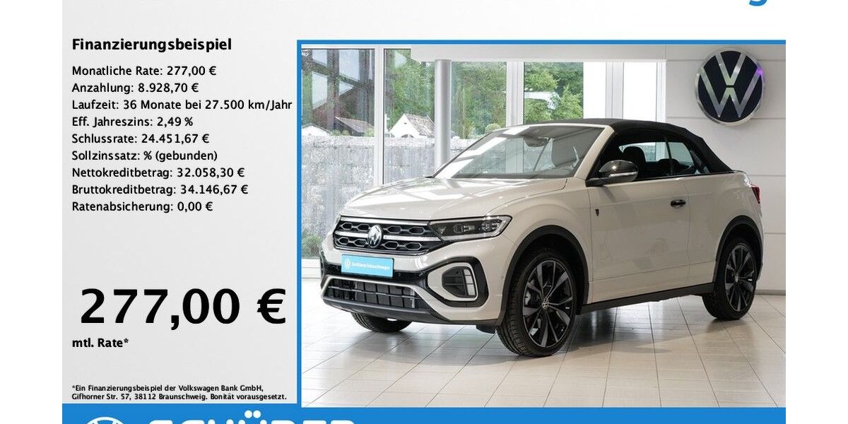 VW T-Roc 1.661 km 38.987 &euro; Dießen am Ammersee 86911