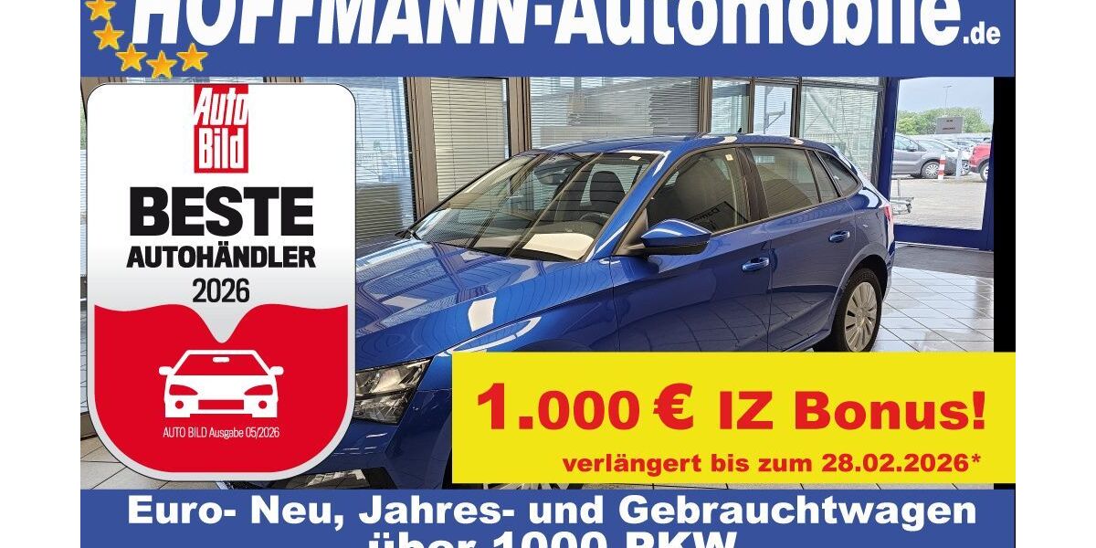 Skoda Scala 29.813 km 18.400 &euro; Wolfsburg-Heiligendorf 38444