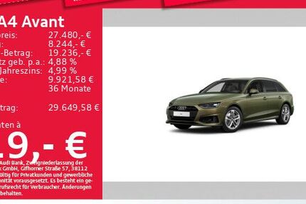 Audi A4 29.376 km 27.480 &euro; München 81825