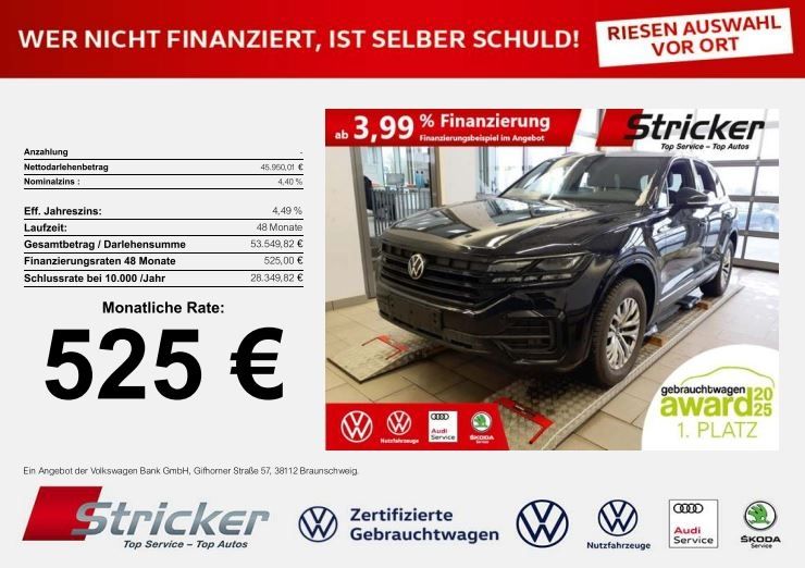 VW Touareg 40.030 km 45.949 &euro; Horn-Bad Meinberg 32805