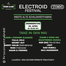 Techno Classix | Alte Schildkrötfabrik - Electroid Festival & Techno Club FFM 30.04.2026 Alte Schildkrötfabrik
