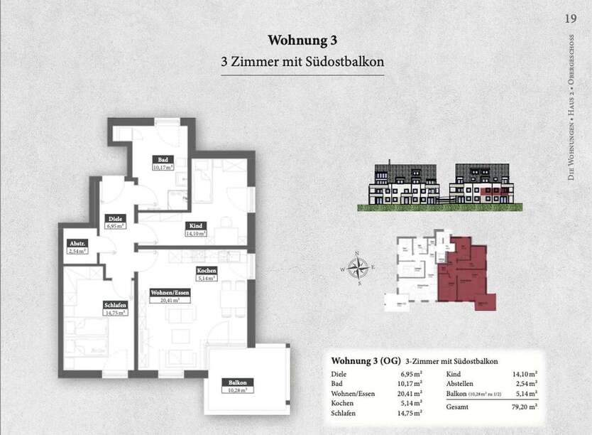 Wohnung zum Kaufen in Mering 499.000 € 79.2 m² 3 zimmer